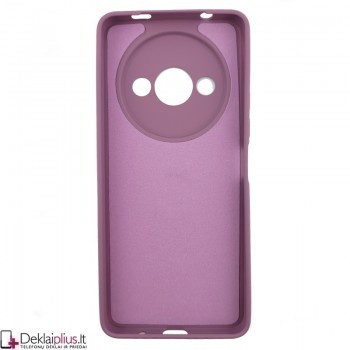 Silikoninis dėklas su žiedu ir kameros apsauga - violetinis (Xiaomi Redmi A3) Silikoninis dėklas su žiedu ir kameros apsauga - violetinis (Xiaomi Redmi A3)